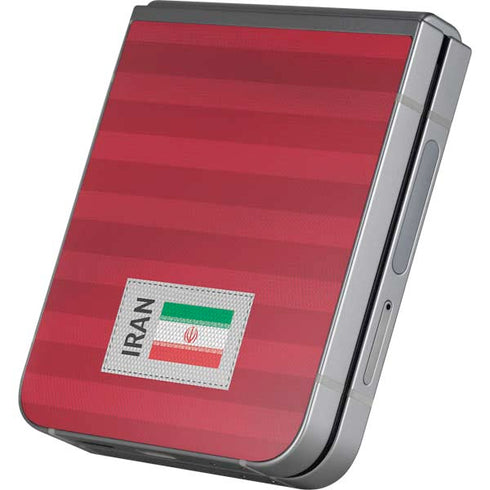 Iran Soccer Flag Galaxy Z Flip6 Skin
